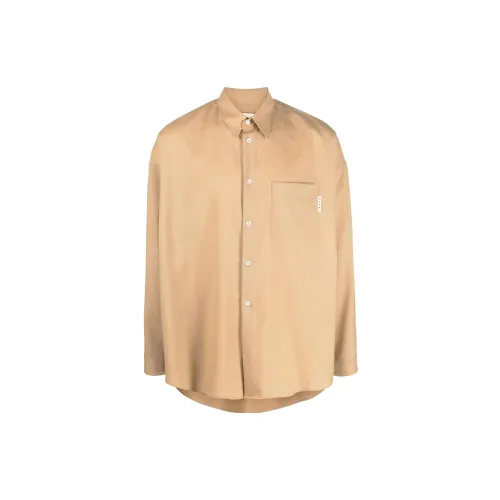 MARNI Shirts Men Yellow