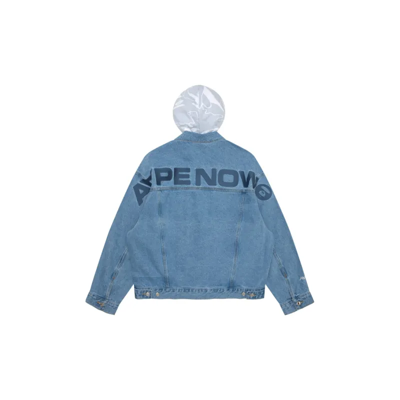 Aape Logo print Hooded Jacket-1
