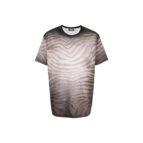 BALMAIN T-Shirts Men Light Brown