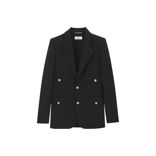 SAINT LAURENT Business Suits Women's Black