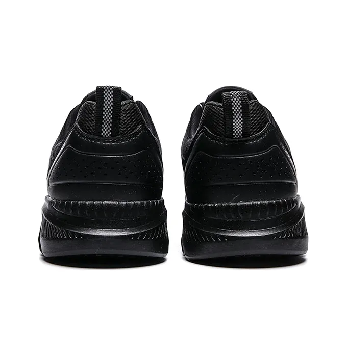 XTEP Wear resistant And Waterproof Low Top Running Shoes Men's Black-4