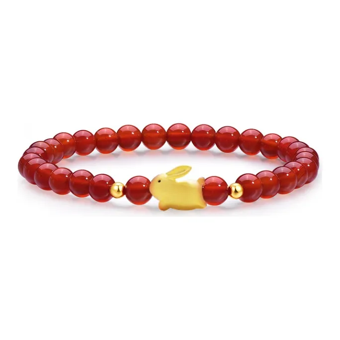 Teddy Bear Collection Jade Bracelets Unisex-0