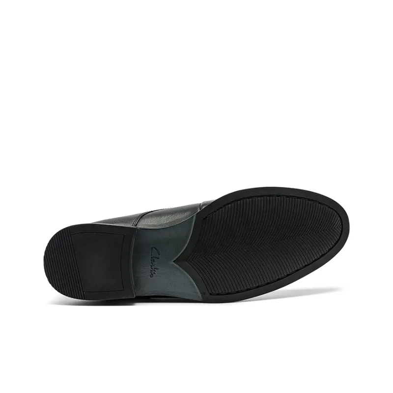Clarks Dress Shoes Men Low Top Black-4