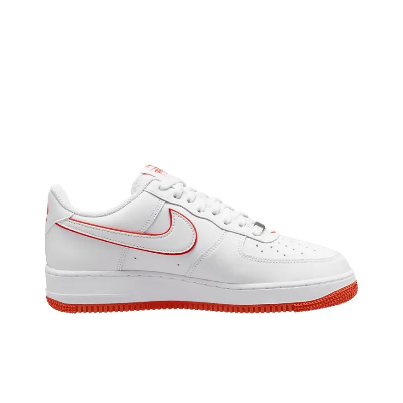 Nike Air Force 1 Low '07 White Picante Red-1