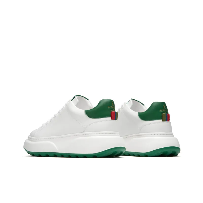 ROBERTA DI CAMERINO Skateboard Shoes Men's White Green-3