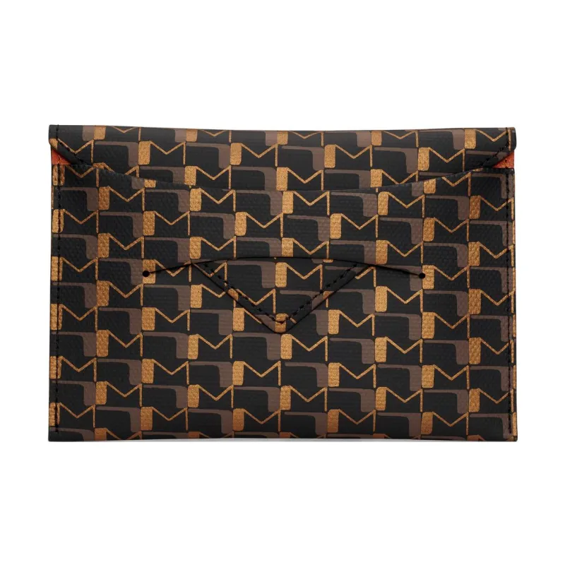 Moynat Canvas 1920 Canvas Envelope Bag Passport Holder Men's Black/Brown-0