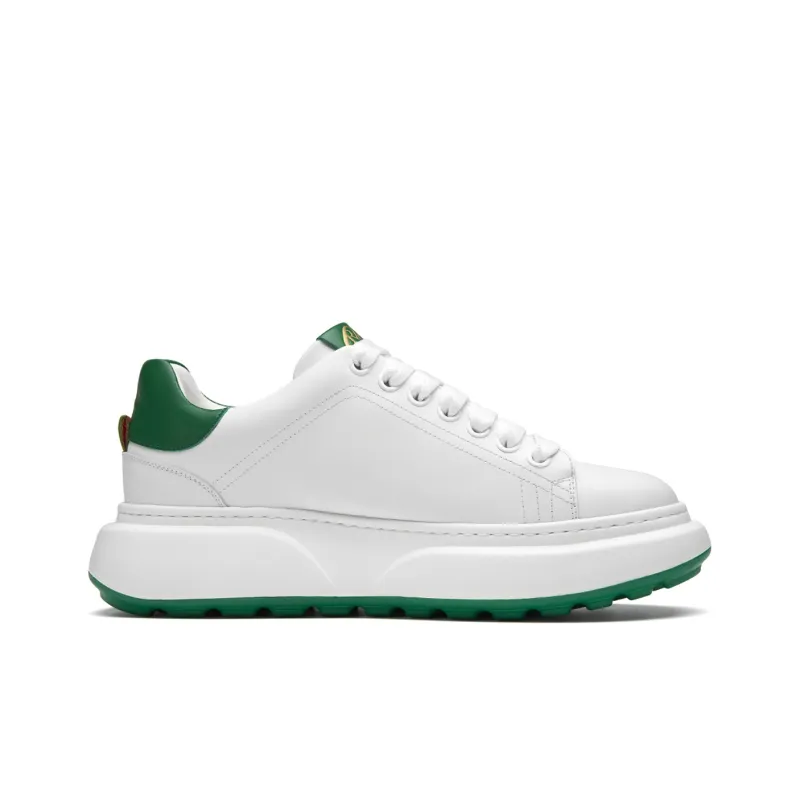 ROBERTA DI CAMERINO Skateboard Shoes Men's White Green-1