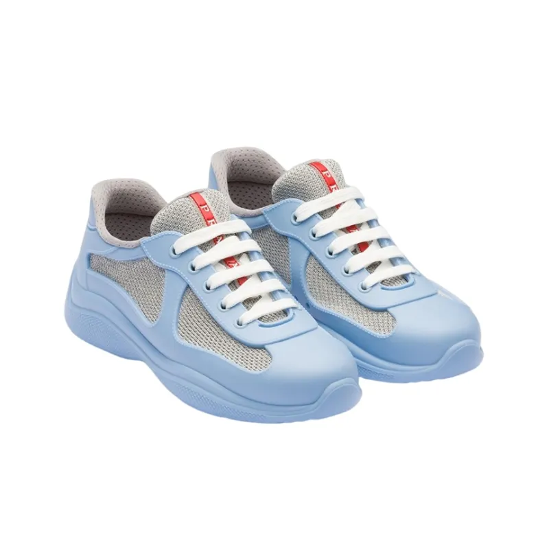 PRADA America's Cup Panelled Sneakers-1