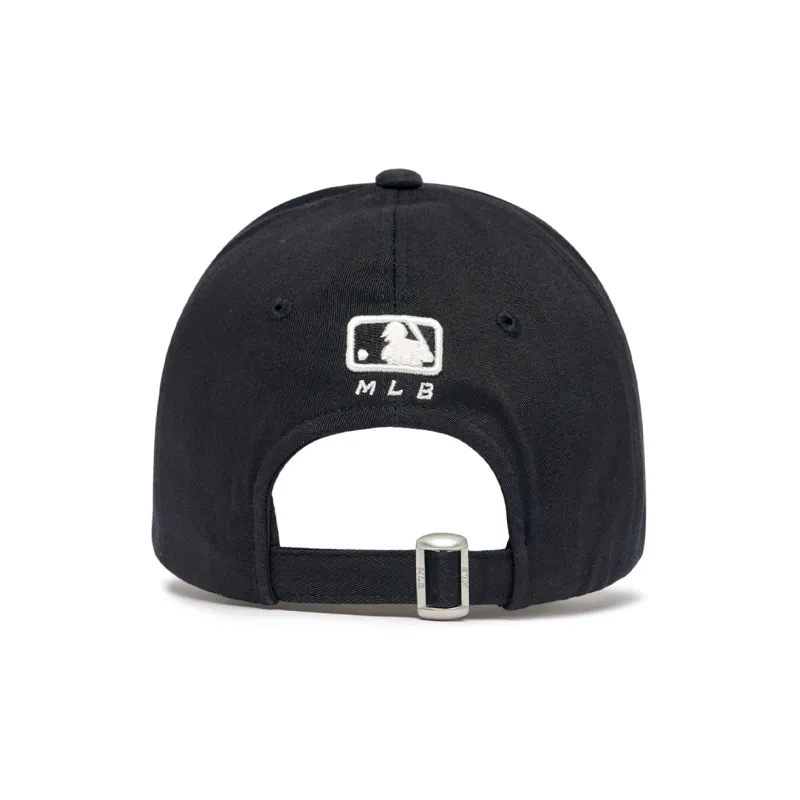 MLB Cotton Baseball Caps Unisex Black-3