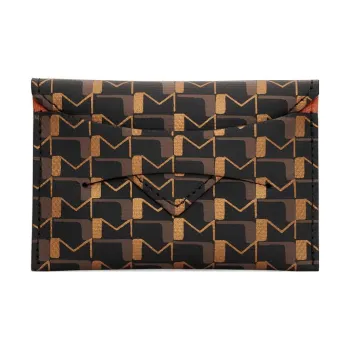 Moynat Canvas 1920 Canvas Envelope Bag Card Holder Mini Men's Yellow/Brown