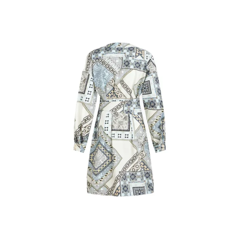 ETRO Mix print Belted Dress-1