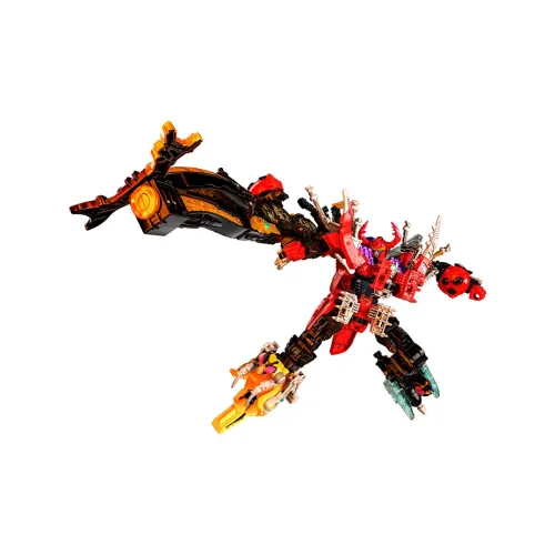 BANDAI DX King Z Team, King Z Warriors, King Of Kings, Insect Robot Grand Fusion Deluxe Set Assembled Models