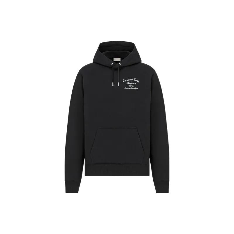 DIOR Quarterly New Products Sweatshirts Men Black-1