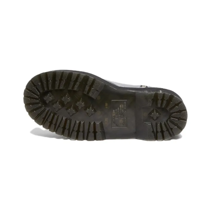 Dr.Martens JADON MAX Short Martin Boot Women's Silver-6