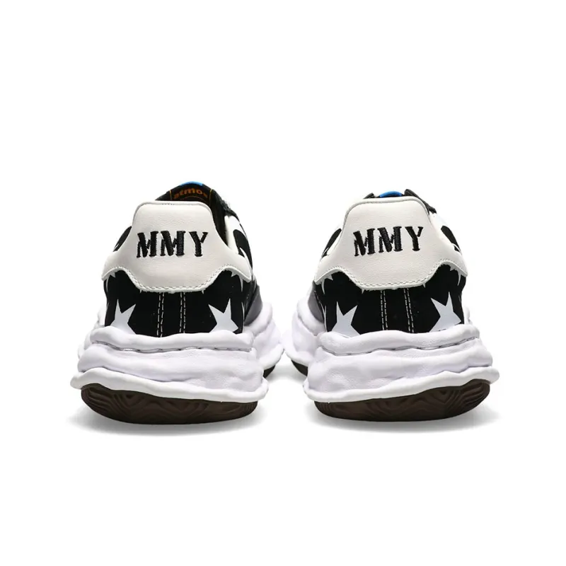 MIHARA YASUHIRO Maison MIHARA YASUHIRO Blakey OG Sole Canvas Low Atmos Star Print Black-4