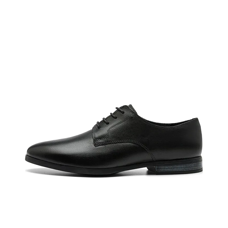 Clarks Dress Shoes Men Low Top Black-0