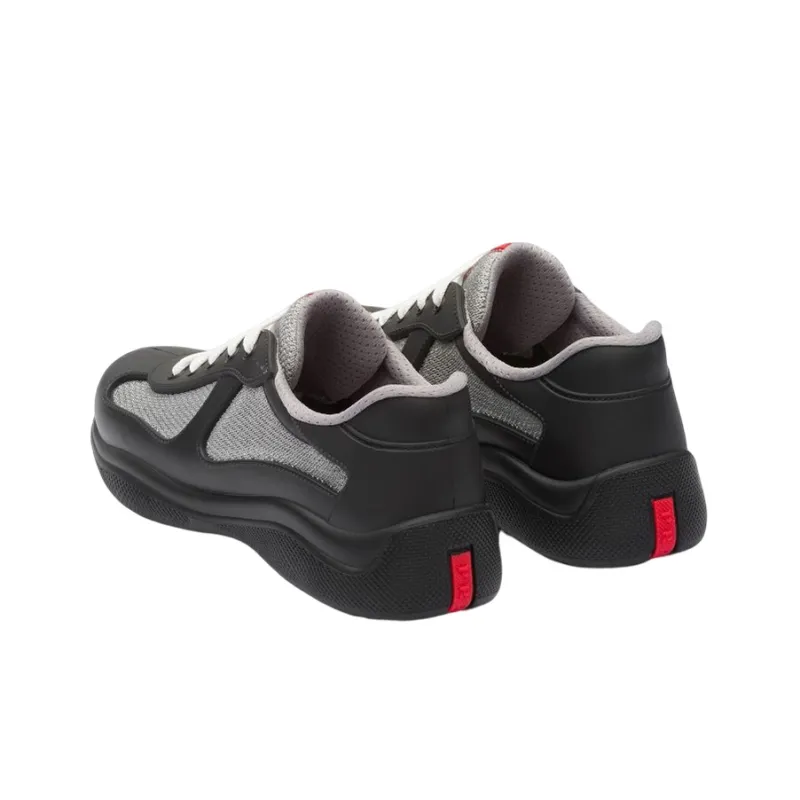 PRADA America's Cup Low Top Sports Casual Shoes Women's Black-3
