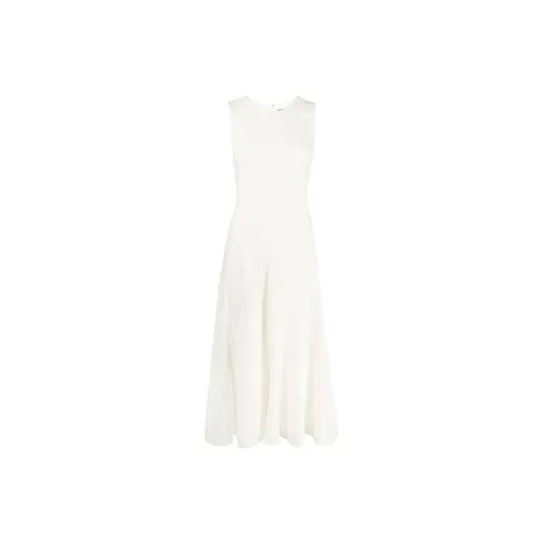 THEORY Sleeveless Dresses Women's White