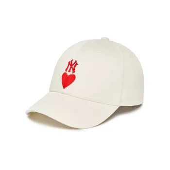 MLB Cotton Baseball Caps Unisex White