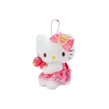 Sanrio x Chupa Chups Sanrio/Hello Kitty Treasure Pearl Collaboration Hello Kitty Dolls Plush Pendant 15cm Height
