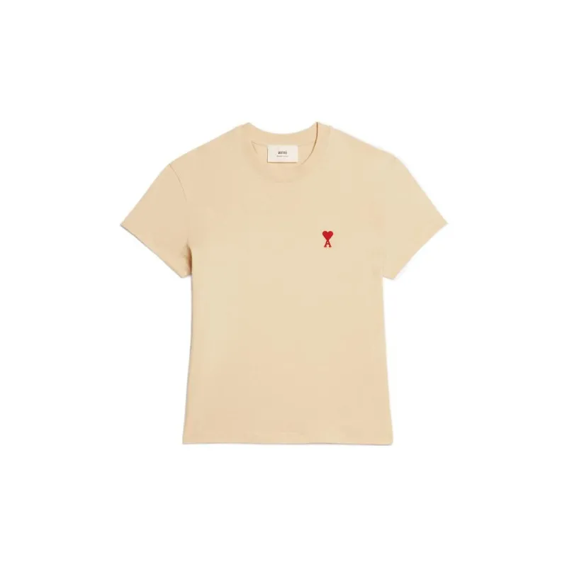 AMIPARIS T Shirt Unisex Vanilla-0