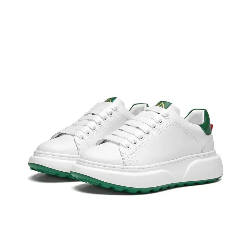 ROBERTA DI CAMERINO Skateboard Shoes Men's White Green-2