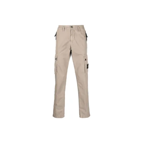 STONE ISLAND Cargo Pants Men Sandy Beige