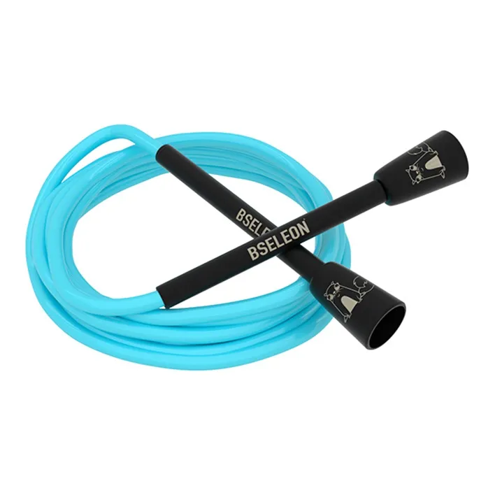 BSELEON Professional Racing Non Countable Jump Ropes Fitness Crowd PVC Cord, Plastic Controller 3m-1