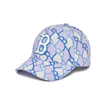MLB Cotton Baseball Caps Unisex Purple