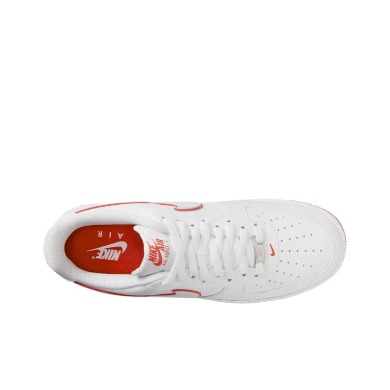 Nike Air Force 1 Low '07 White Picante Red-3