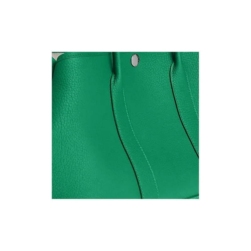 HERMES Garden Party Negonda Calfskin Garden Handbag Women's 6W Menthe Mint Green-5