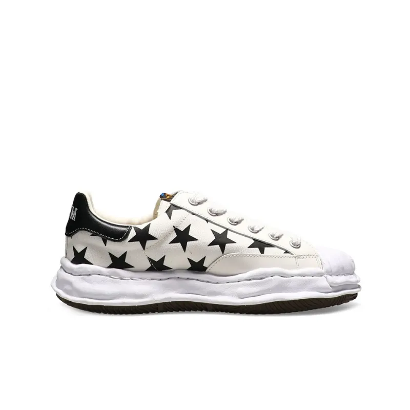MIHARA YASUHIRO Maison MIHARA YASUHIRO Blakey OG Sole Canvas Low Atmos Star Print White-1