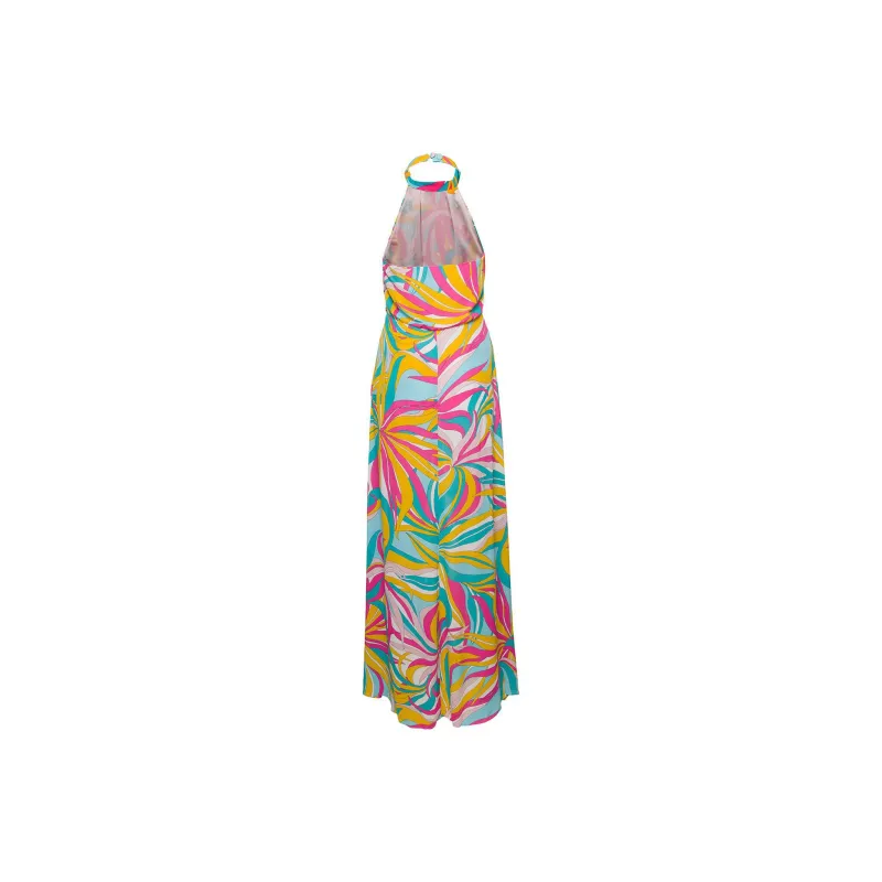 PINKO Graphic print Halterneck Dress-1