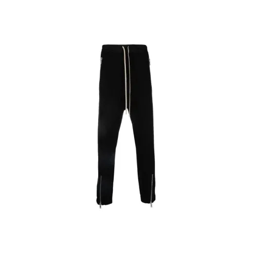 RICK OWENS Knitted Sweatpants Men Black