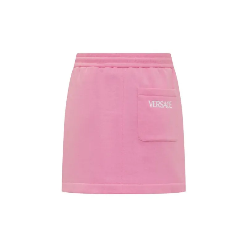 VERSACE SS23 Casual Short Skirts Women's Pink-1