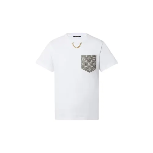 LOUIS VUITTON Monogram T-Shirts Women's White