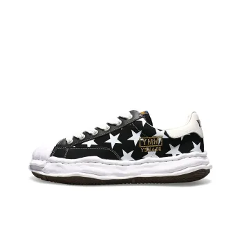 MIHARA YASUHIRO Maison MIHARA YASUHIRO Blakey OG Sole Canvas Low Atmos Star Print Black
