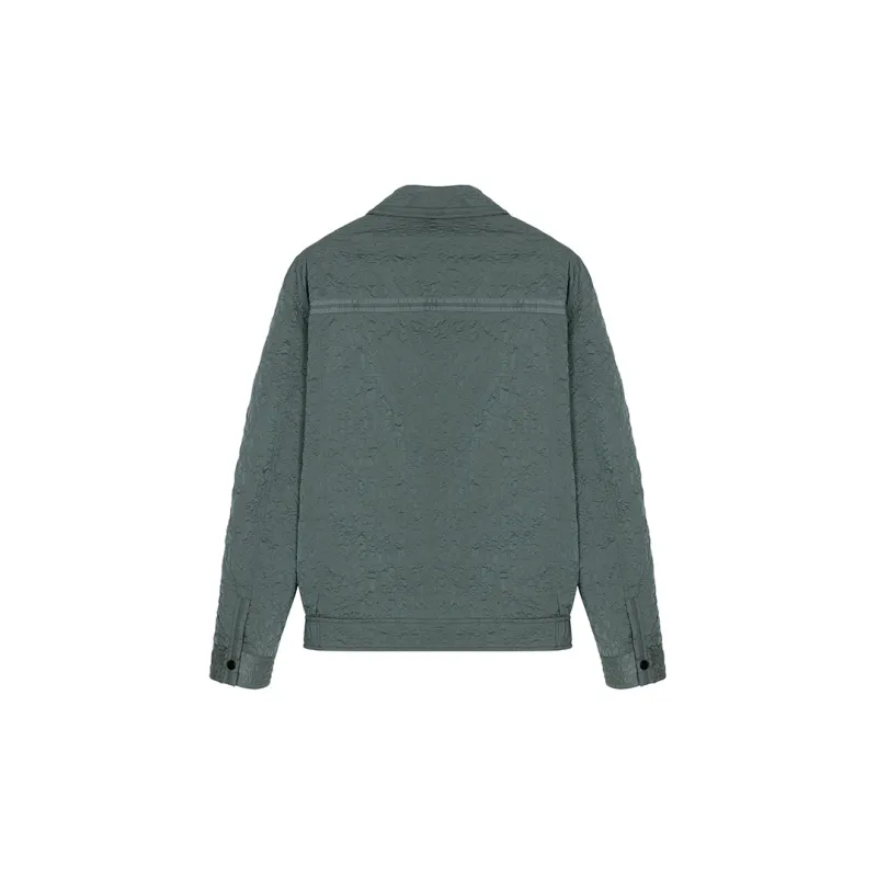 DAVID NAMAN Jackets Men Green-1