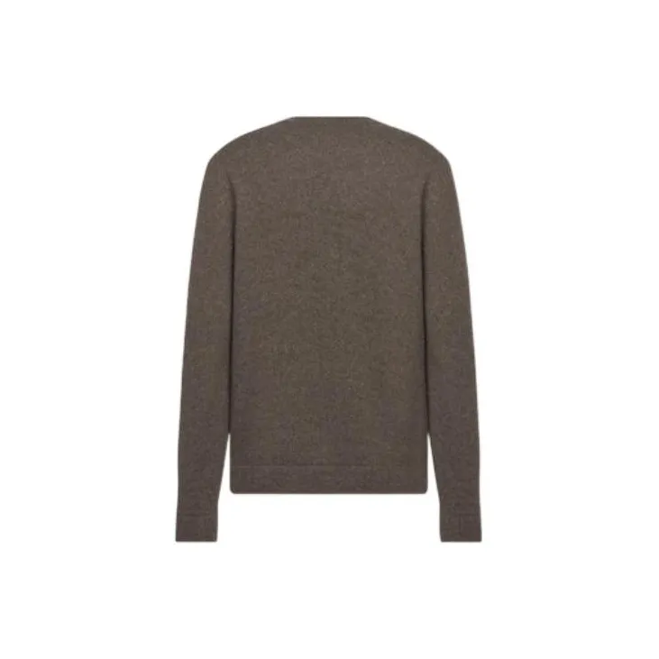 DIOR Cashmere Sweaters Men Brown-1