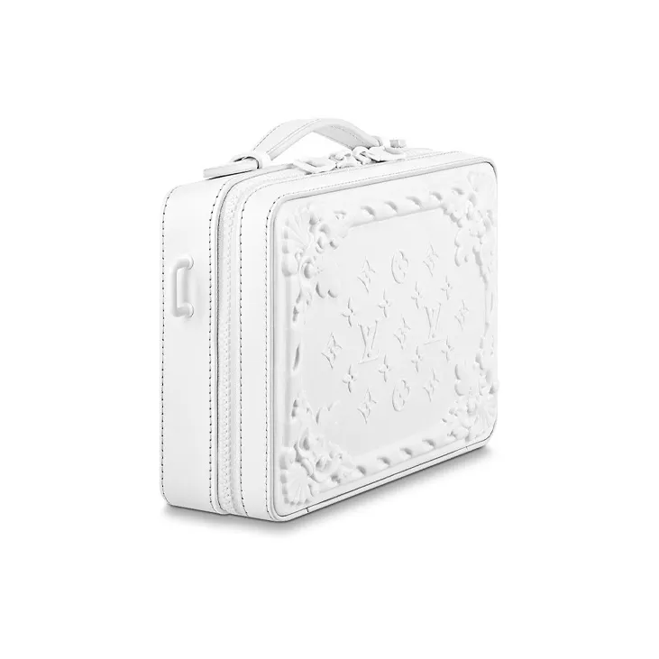 LOUIS VUITTON Handle Soft Trunk Optic White-1