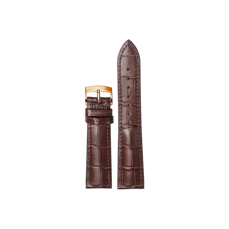 SHIRUI Omega Compatibility Watch Band Genuine Leather Material-43