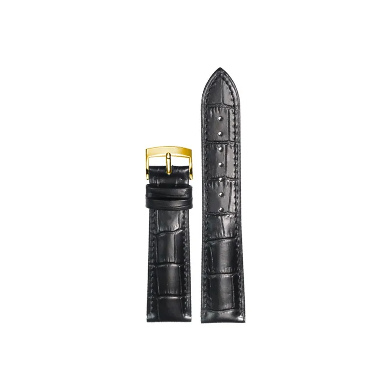 SHIRUI Omega Compatibility Watch Band Genuine Leather Material-31
