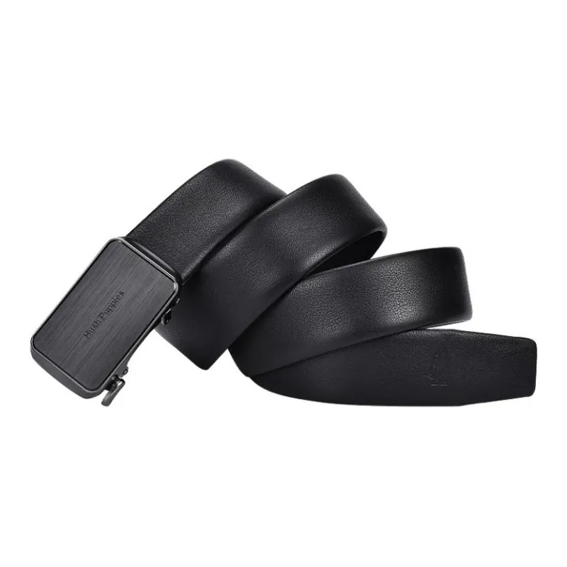 Hush Puppies Leather Belts Men Black-2