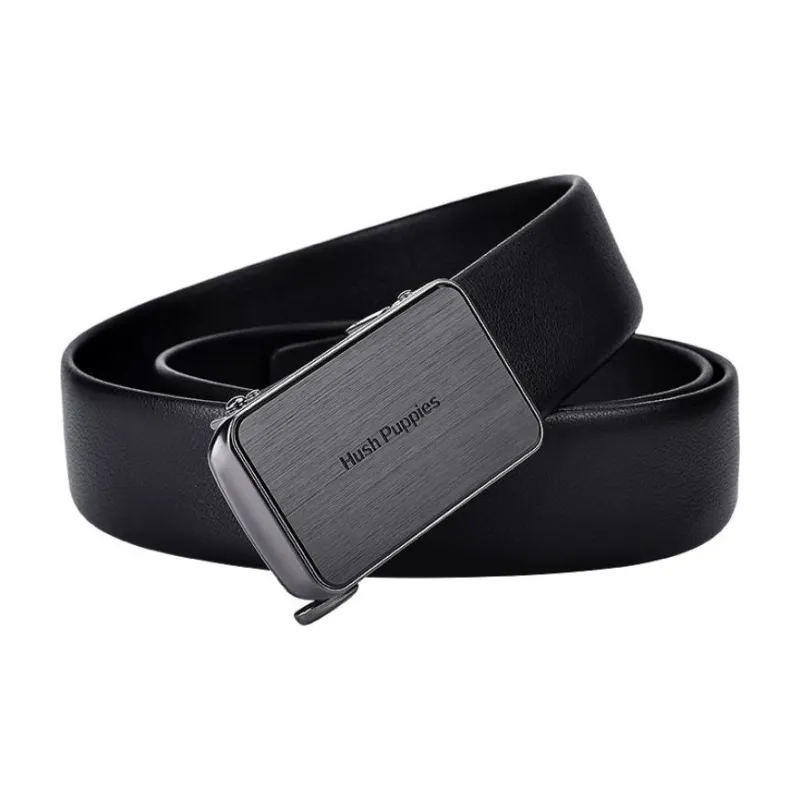 Hush Puppies Leather Belts Men Black-1