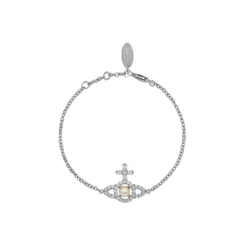 Vivienne Westwood Olympia Pearl Chain Bracelet
