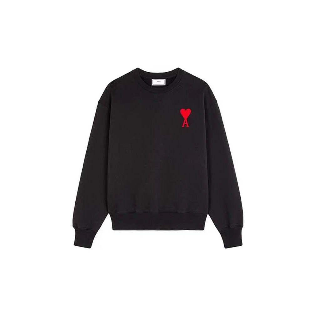 AMIPARIS Sweatshirts Men Black - POIZON AMIPARIS Sweatshirts Men Black - POIZON