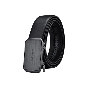 Hush Puppies Leather Belts Men Black