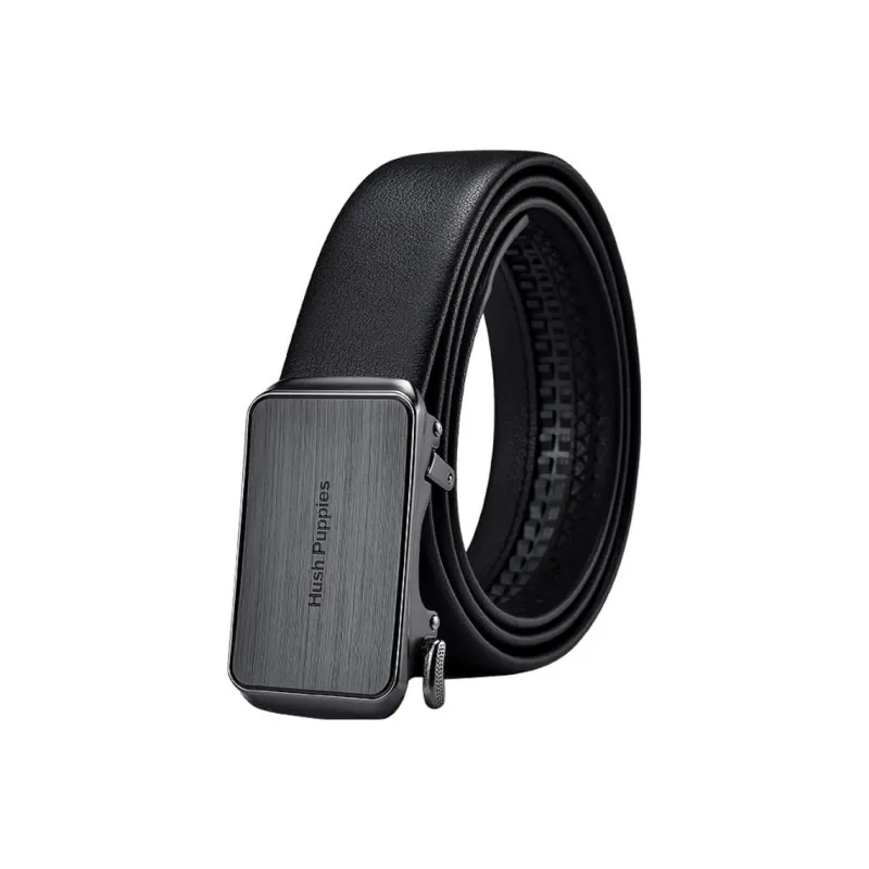 Hush Puppies Leather Belts Men Black-0
