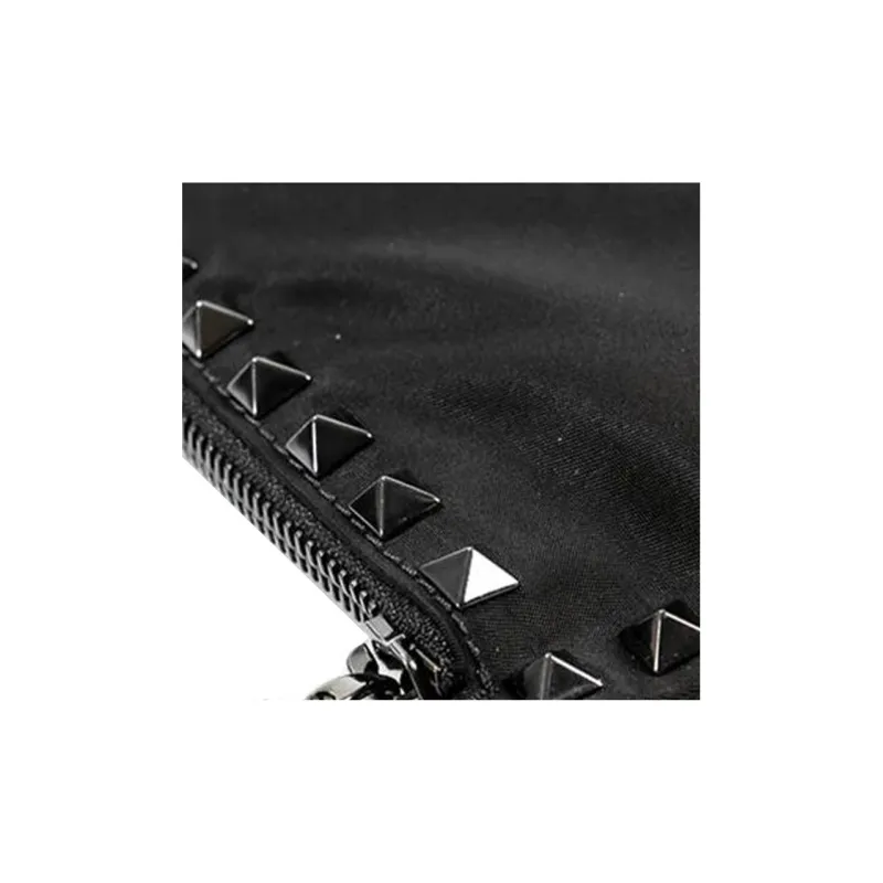 Valentino Fabric Clutch Unisex Black-5