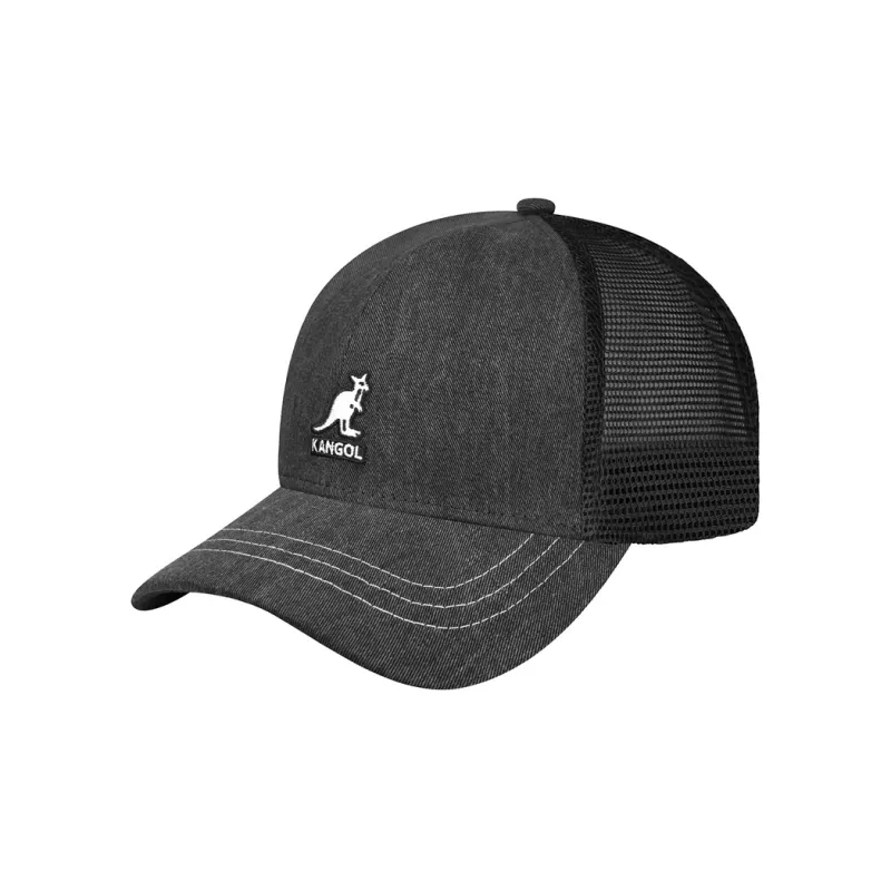 KANGOL Baseball Cap Unisex Black-0